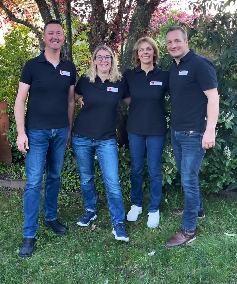 Gruppenfoto vier Personen Vorstandschaft